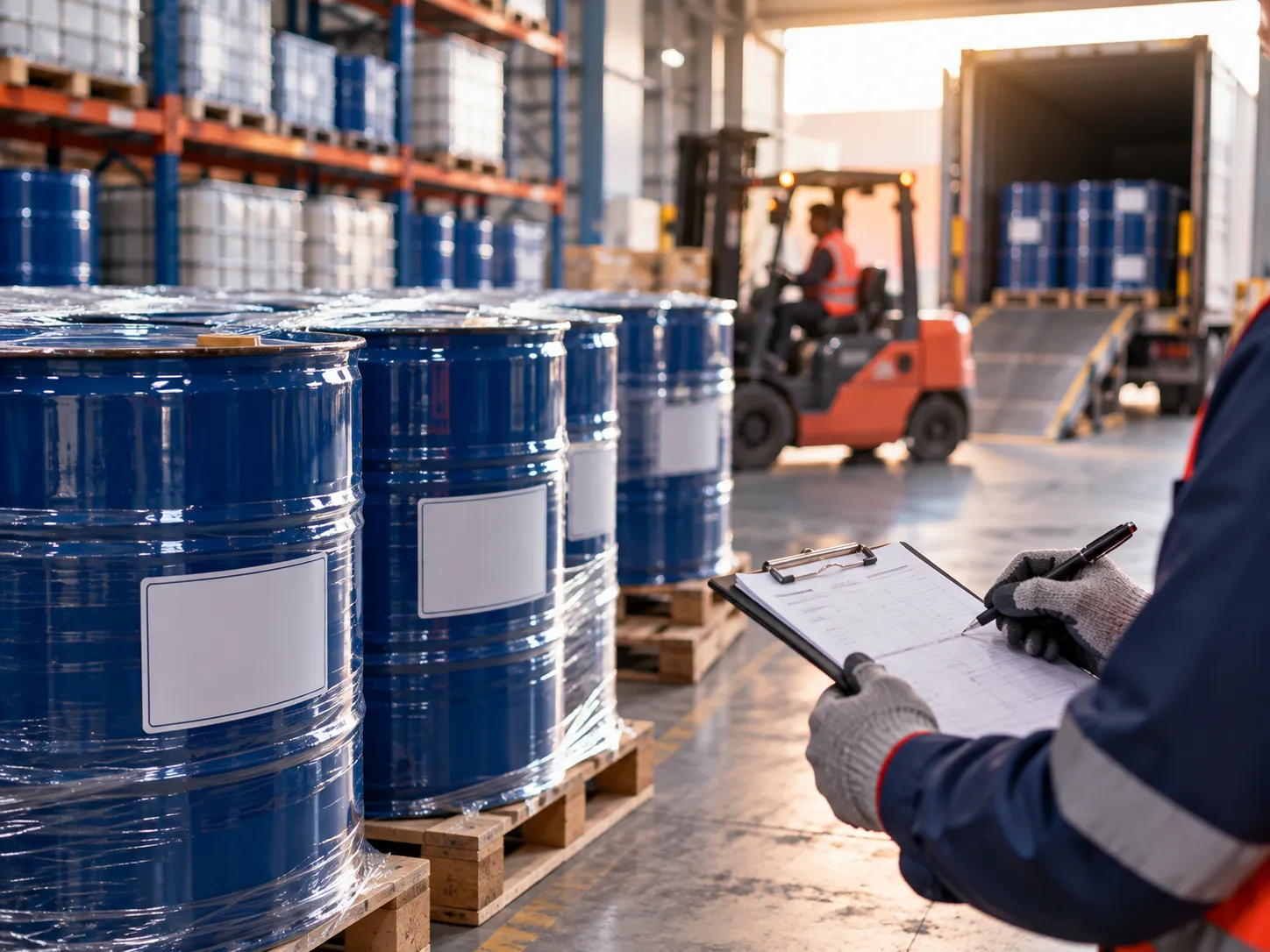 Agrochemical logistics, packaging and dispatch coordination