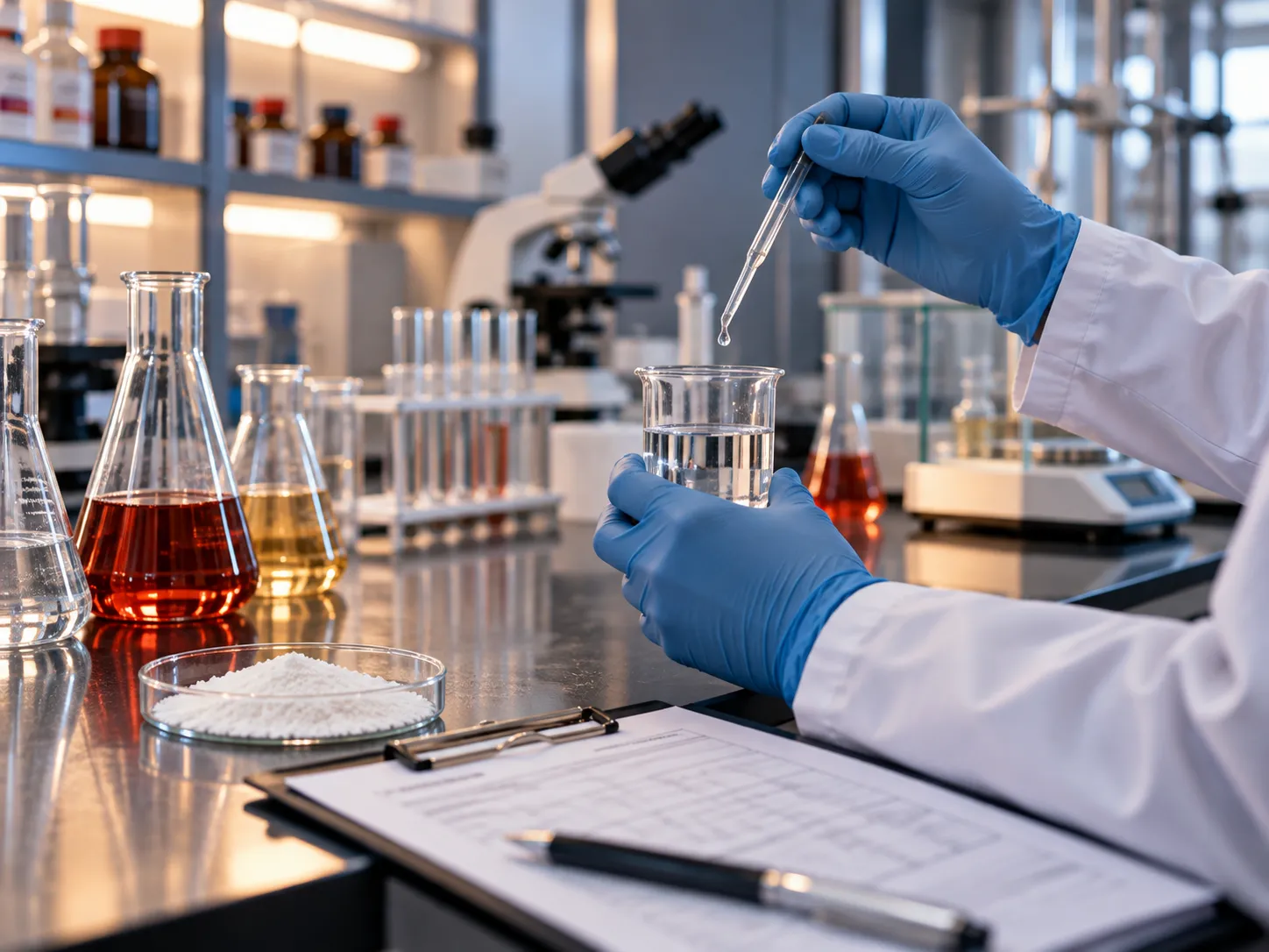 Agrochemical quality assurance and laboratory testing